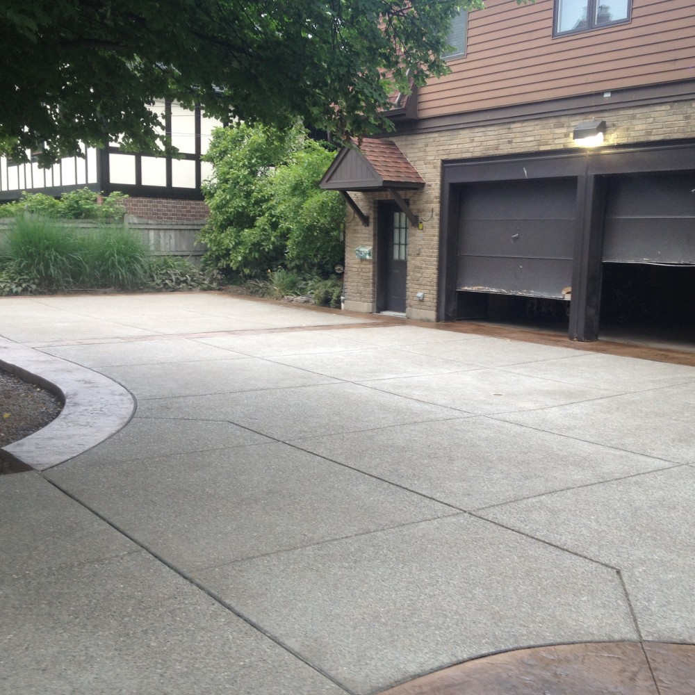 Portfolio Full Width Grid Five Columns Concrete Driveways Stamped