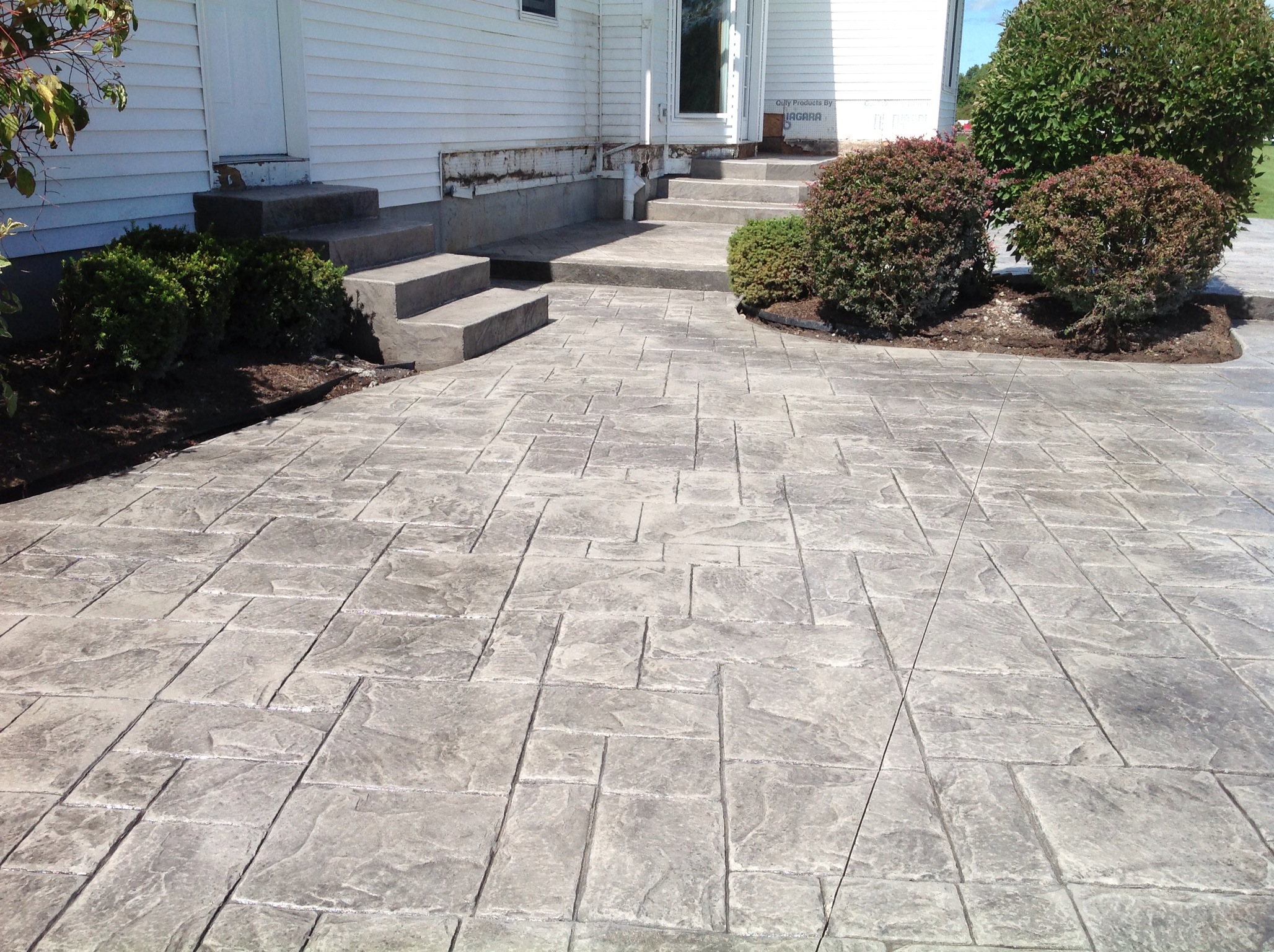 Concrete Driveways Stamped Concrete Landscape Construction