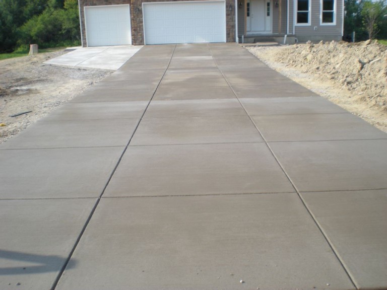 Driveway Concrete Driveways Stamped Concrete Landscape