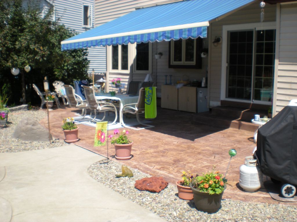 Stamped Concrete Patio
