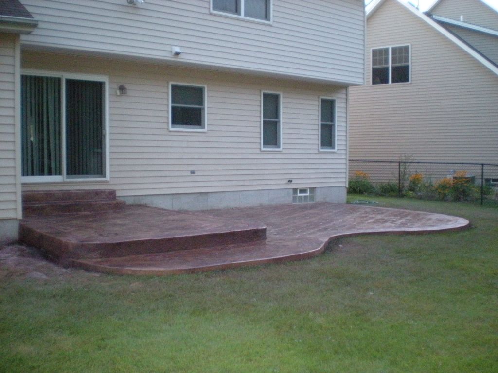 Stamped Concrete Patio
