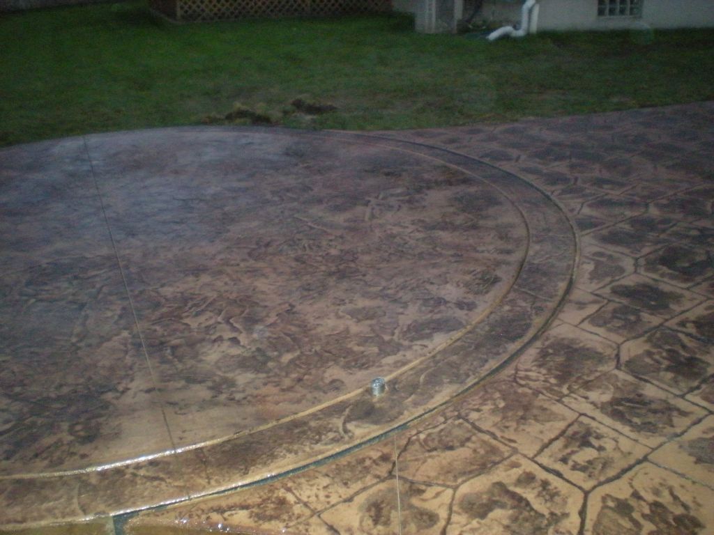 Stamped Concrete Patio