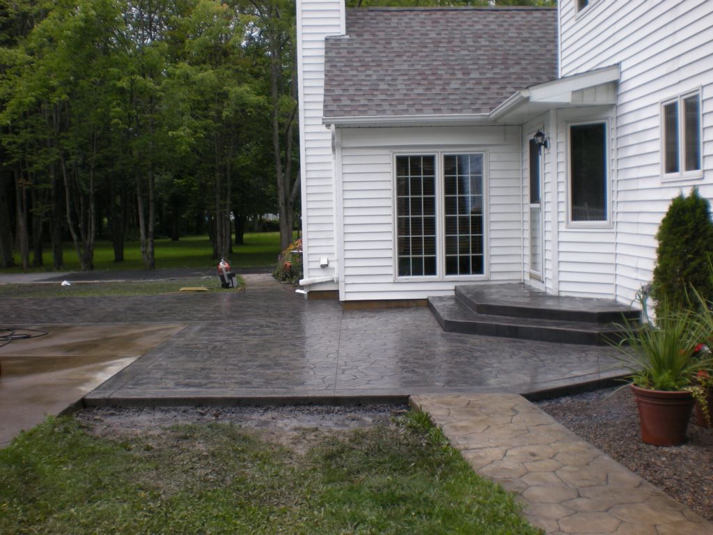 Stamped Concrete Patio