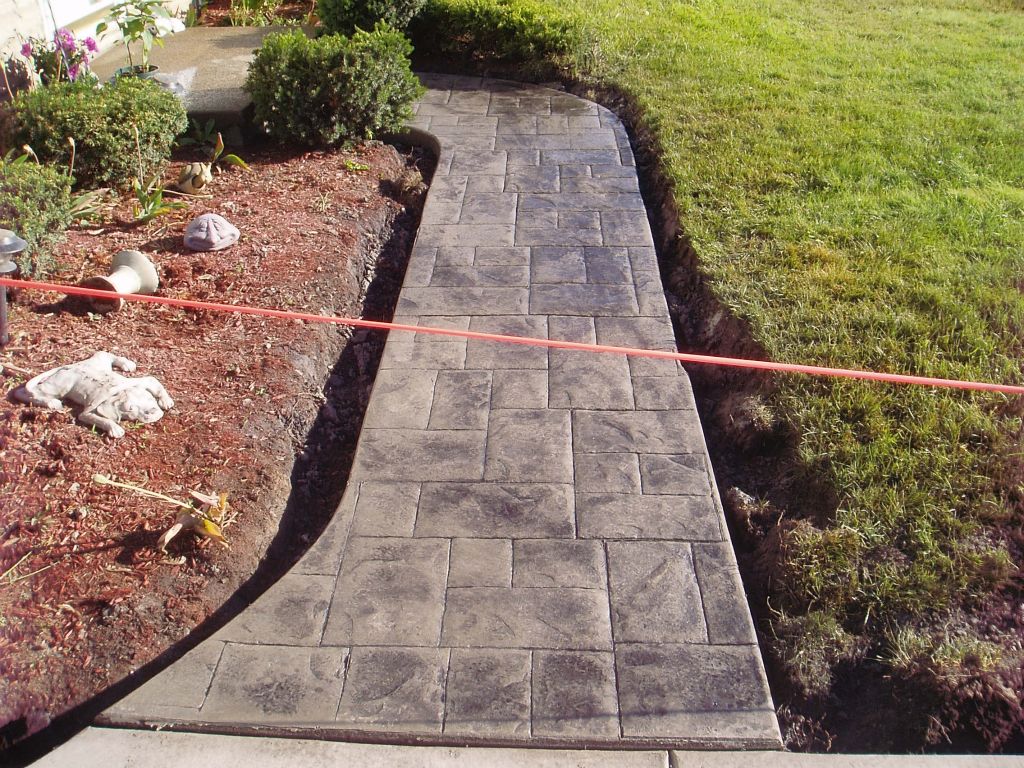 Stamped Concrete Patio