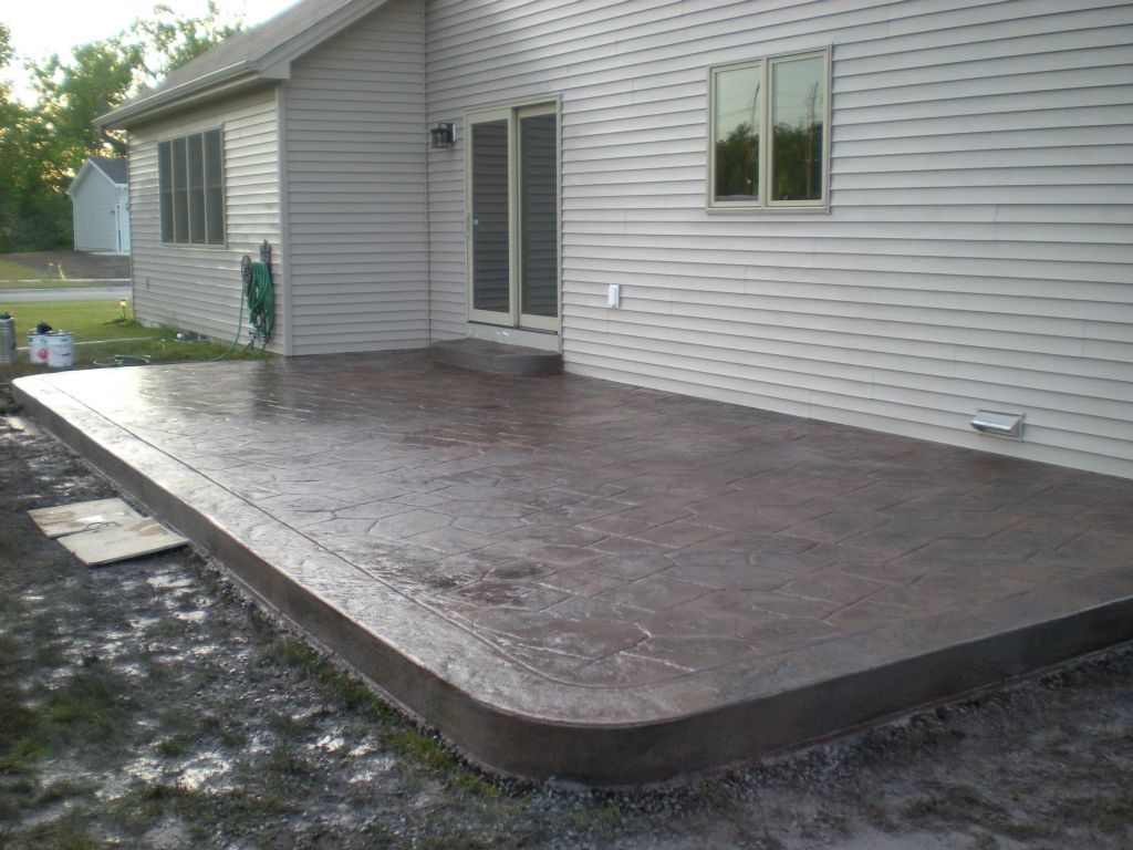 Stamped Concrete Patio