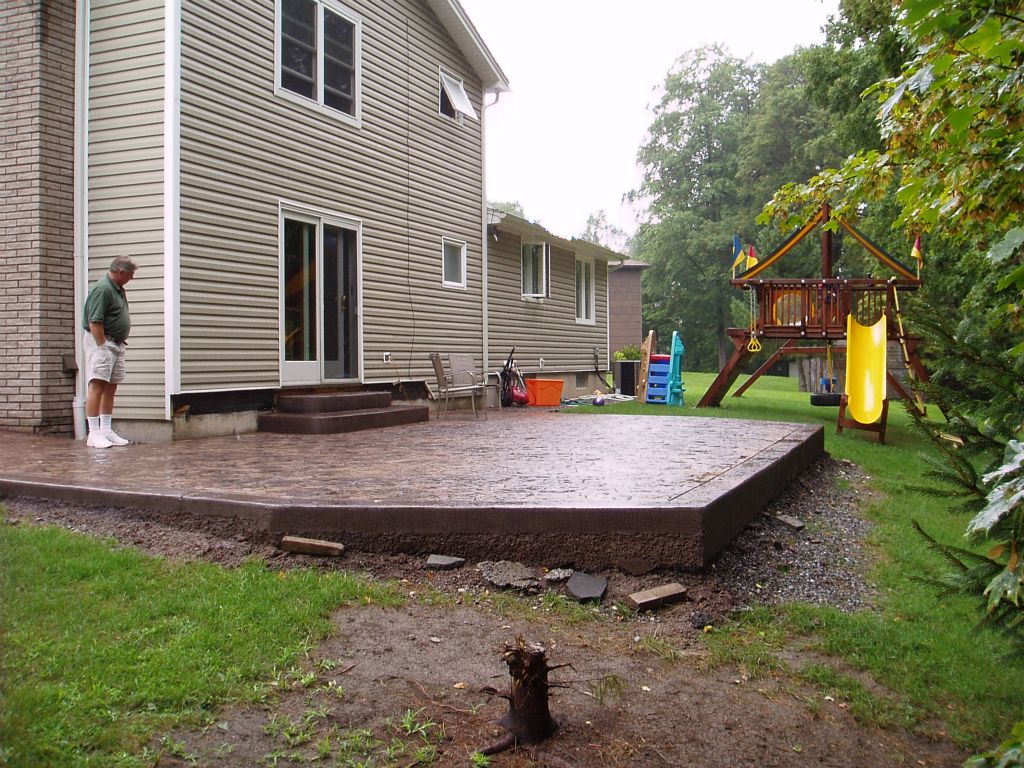 Stamped Concrete Patio