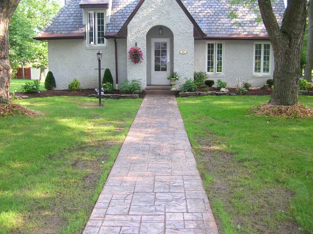 Stamped Concrete Patio