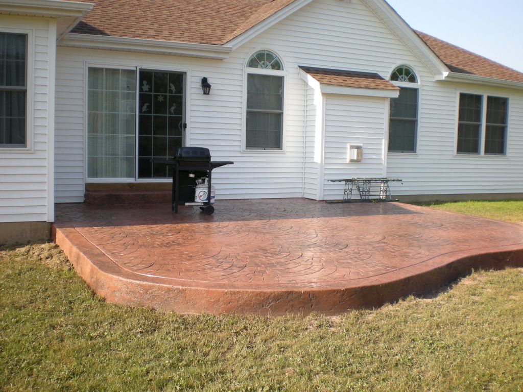 Stamped Concrete Patio