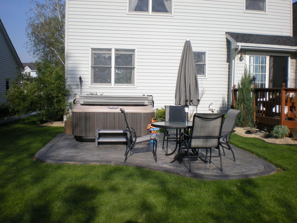 Stamped Concrete Patio