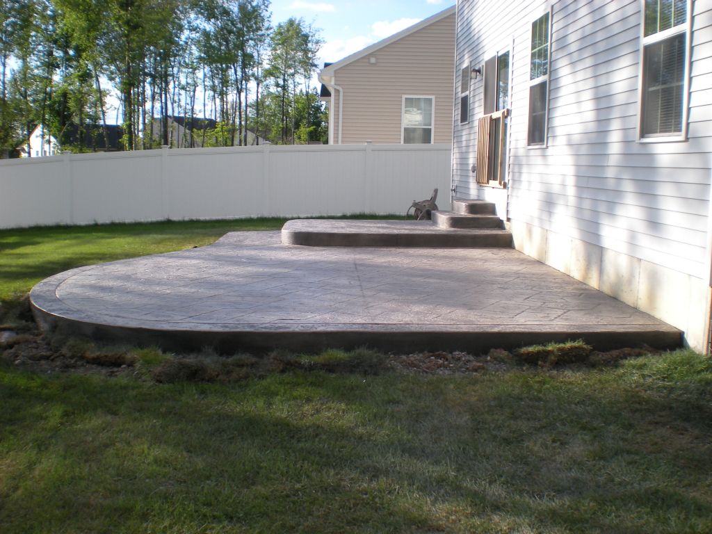 Stamped Concrete Patio