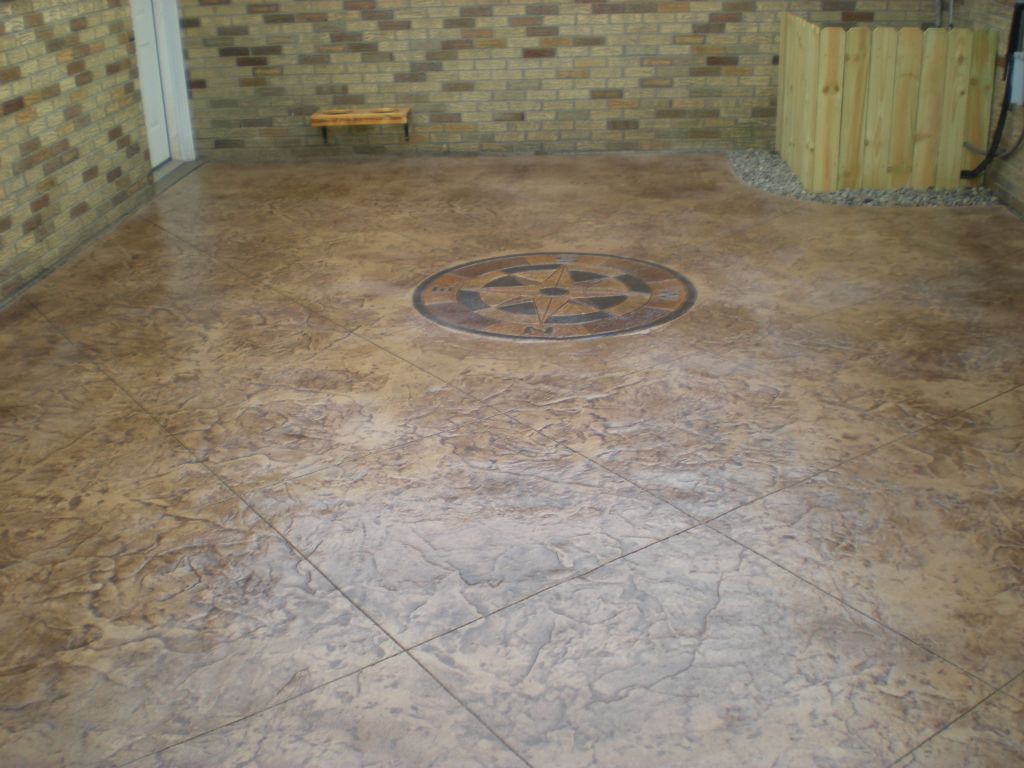 Stamped Concrete Patio