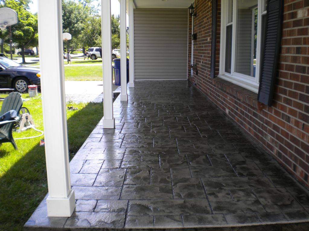 Stamped Concrete Patio