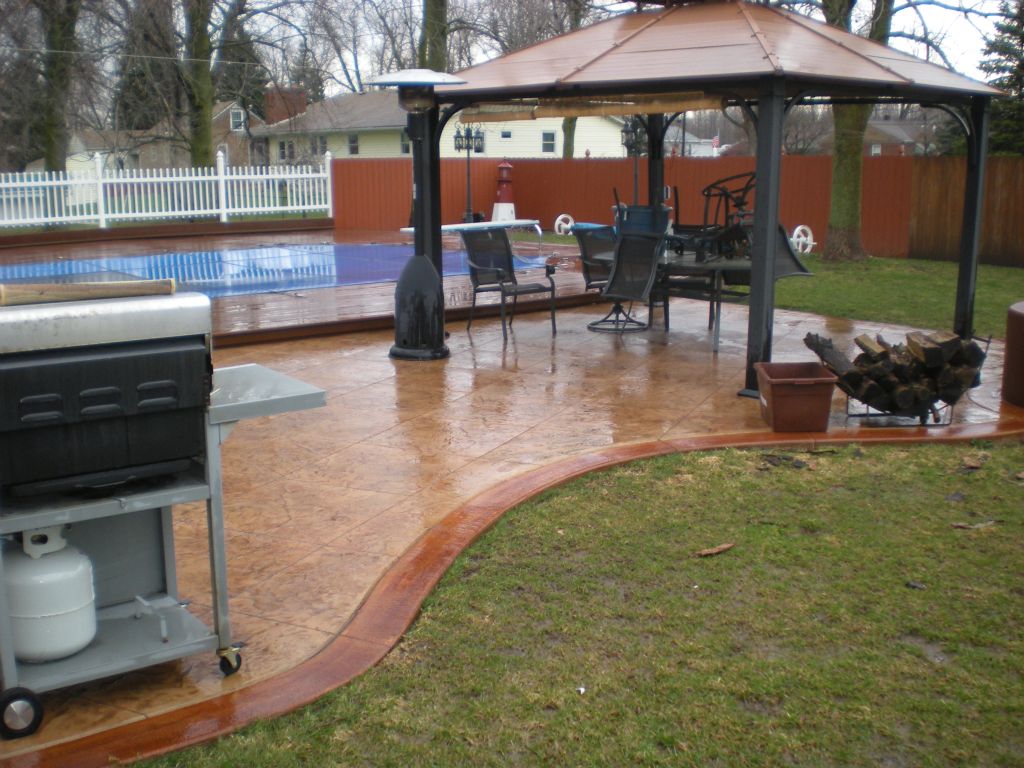 Stamped Concrete Patio