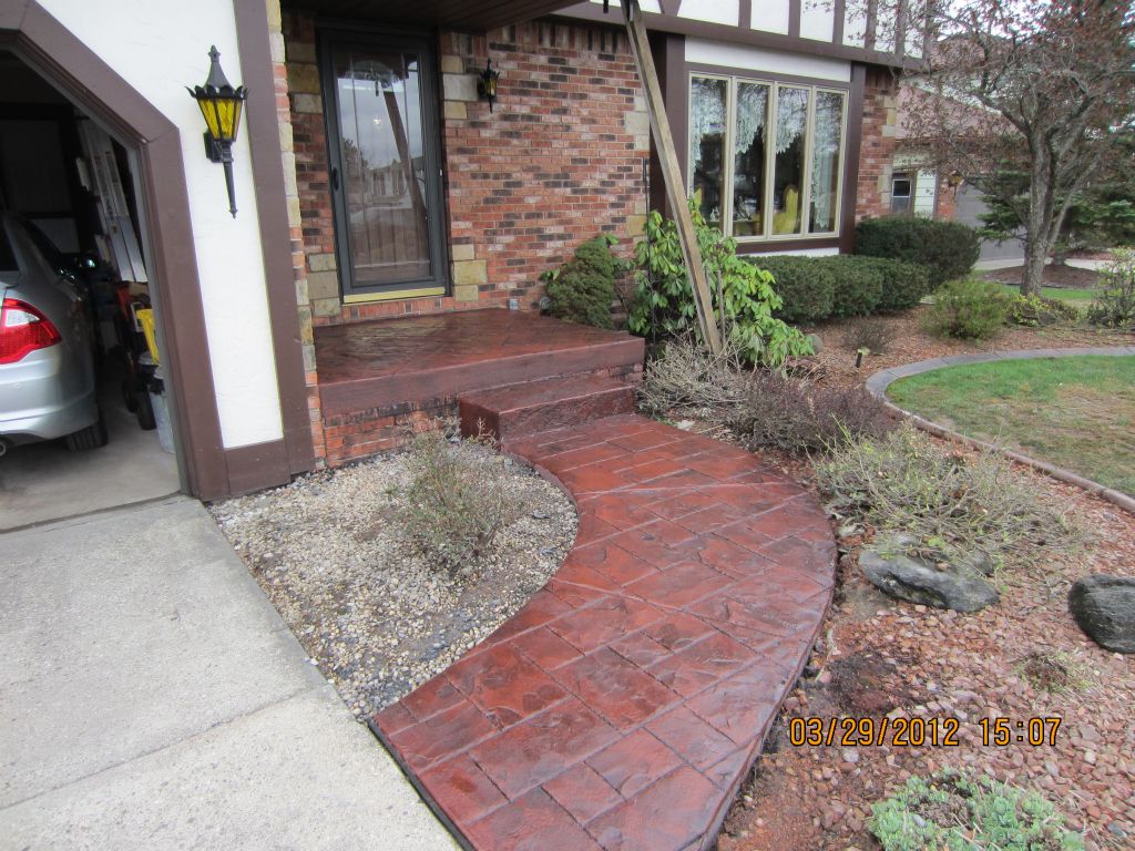 Stamped Concrete Patio
