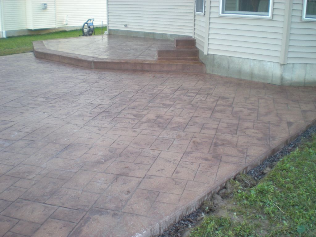 Stamped Concrete Patio