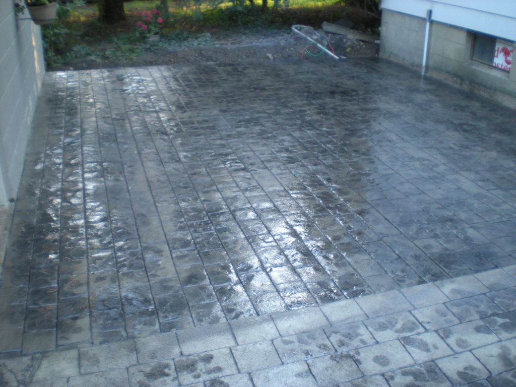 Stamped Concrete Patio