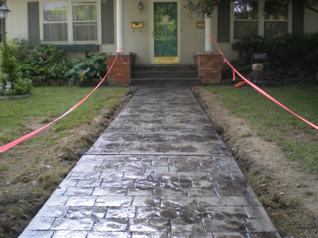 Stamped Concrete Patio
