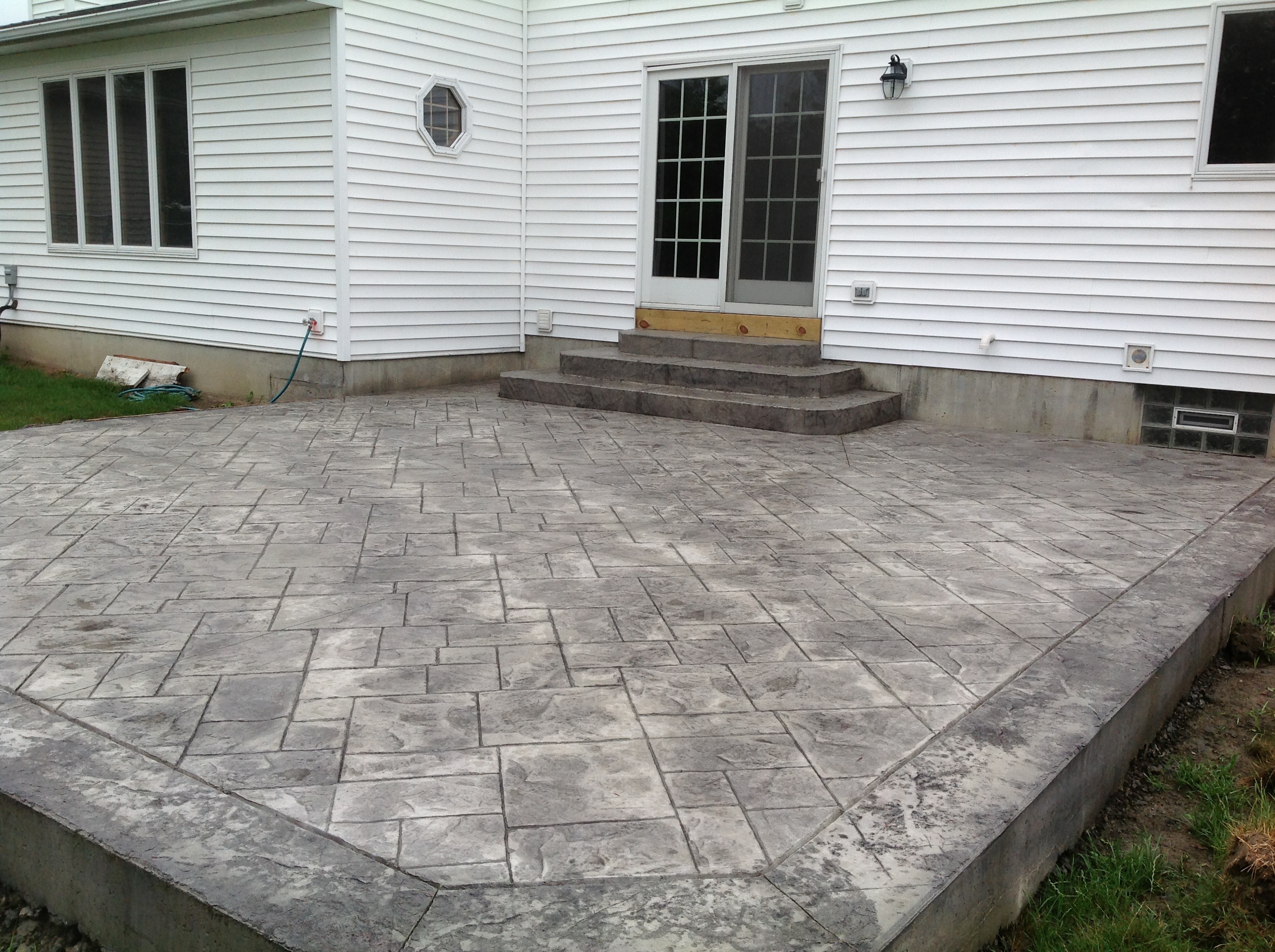 Stamped Concrete patio