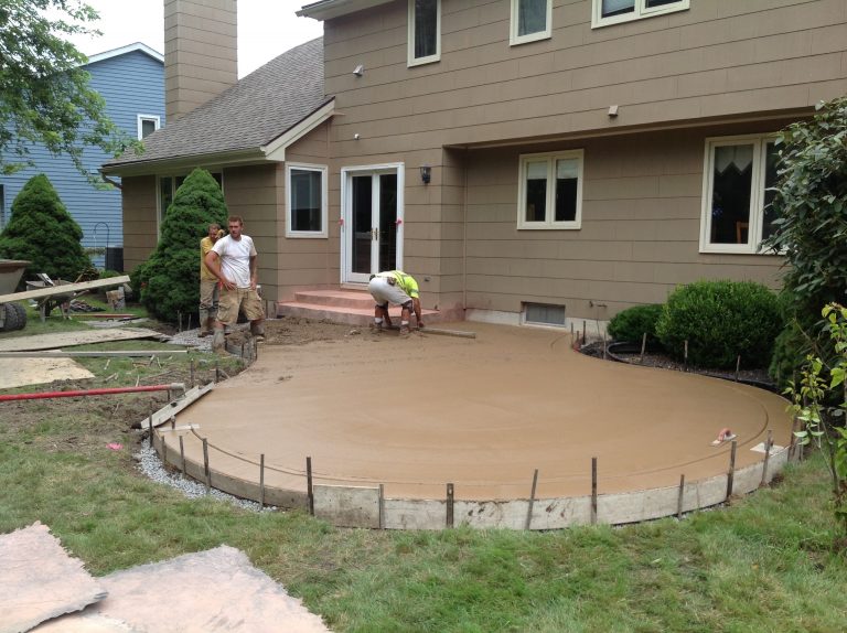 Stamped Concrete Patio Amherst Concrete Driveways Stamped Concrete