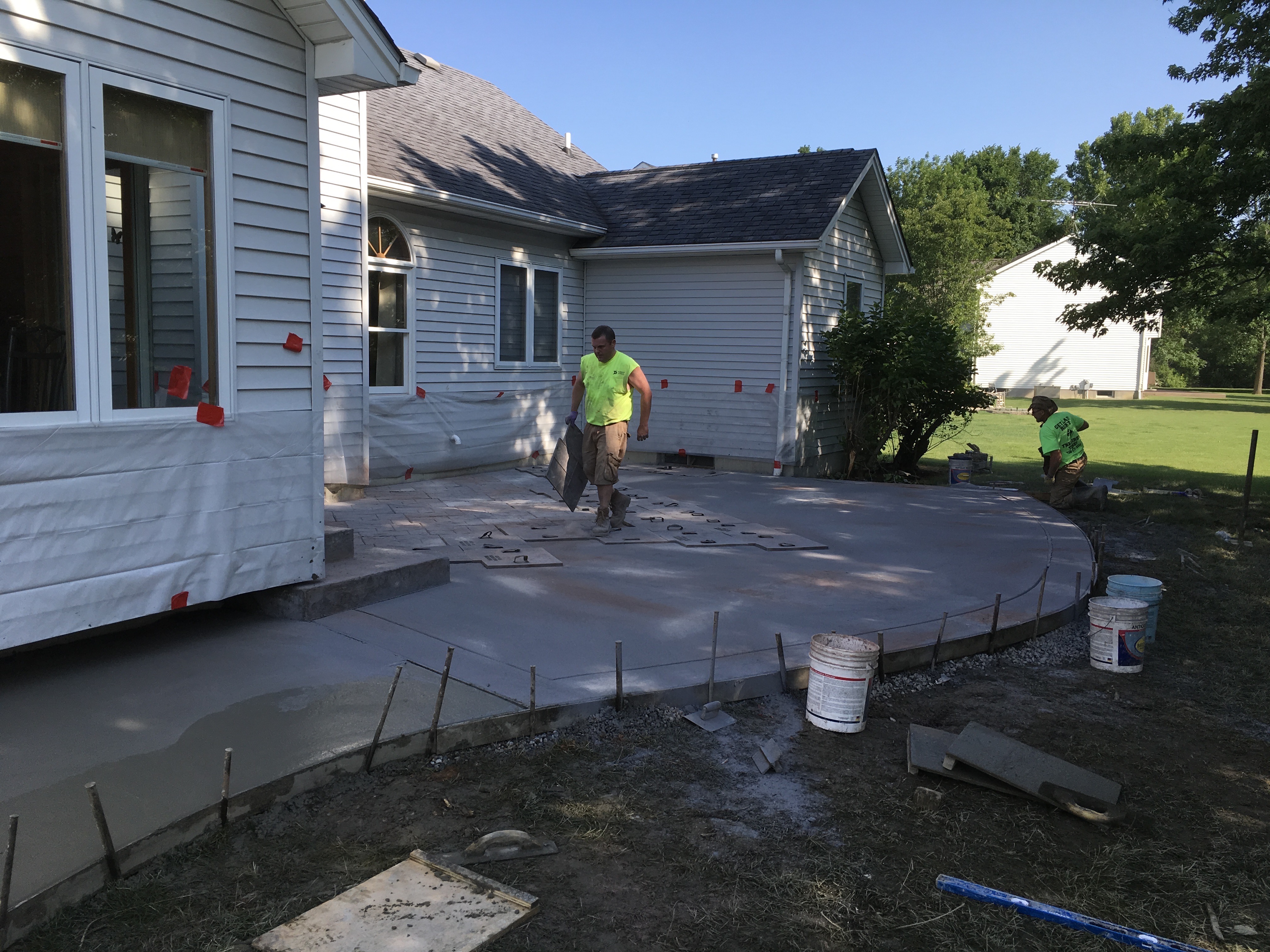 Stamped Patio – Pendelton Stamped Patio – Pendelton