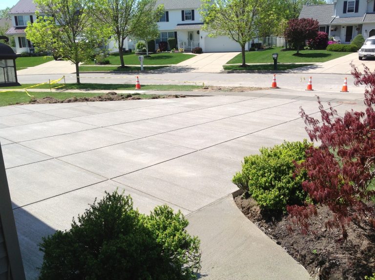 Concrete Driveway & Garage Addition – Lancaster | Concrete Driveways ...