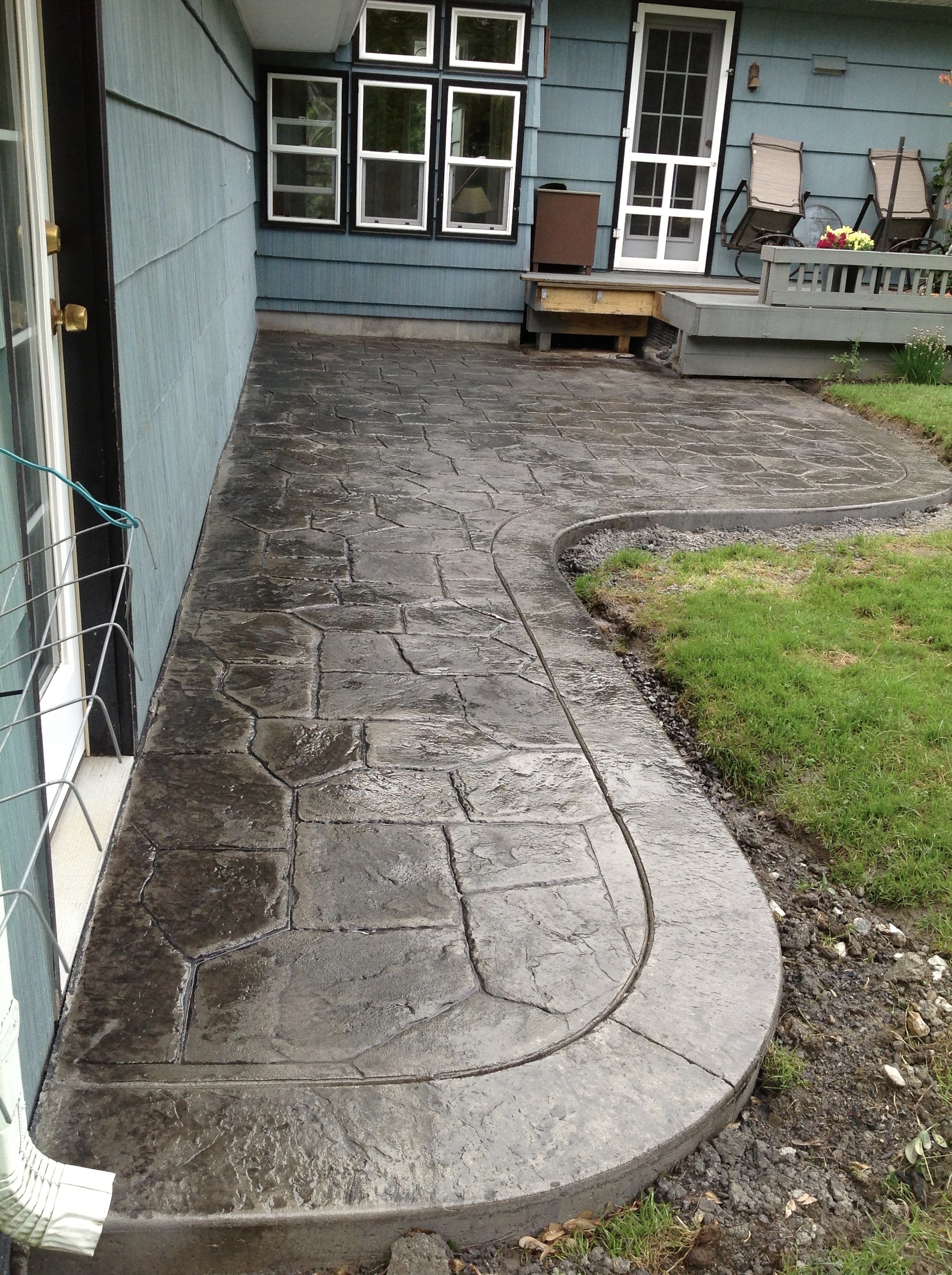 Stamped Patio Small Clarence