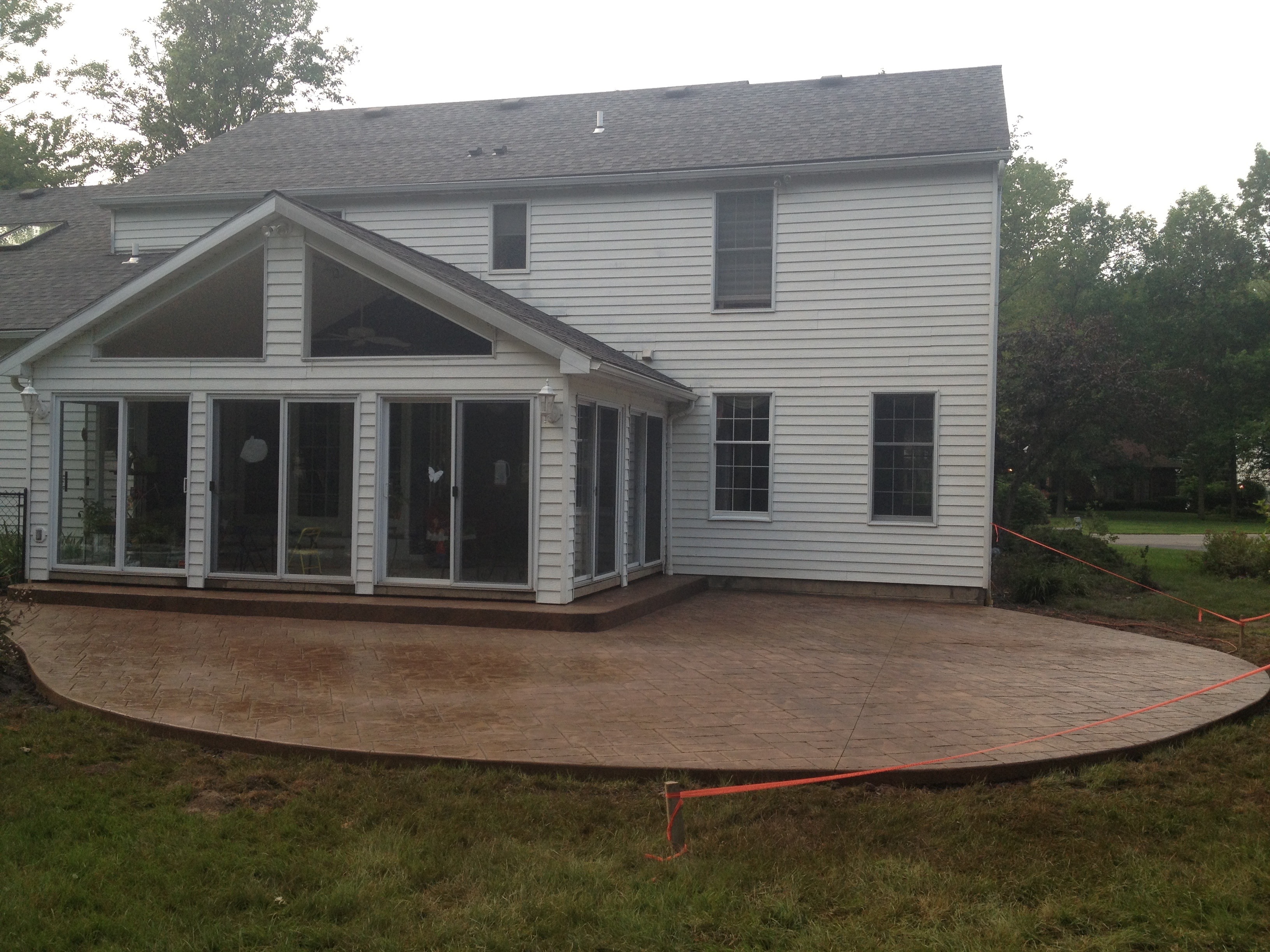 Stamped Concrete Patio