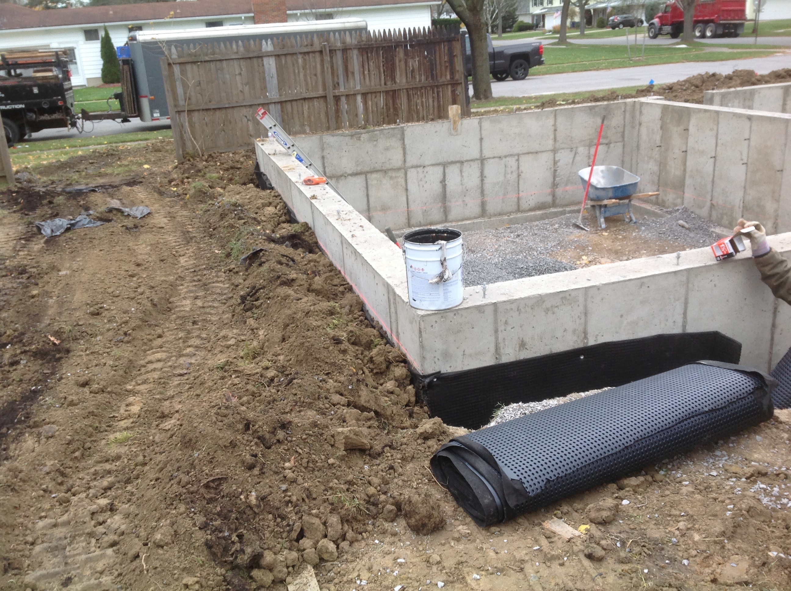 Excavate and Pour Basements