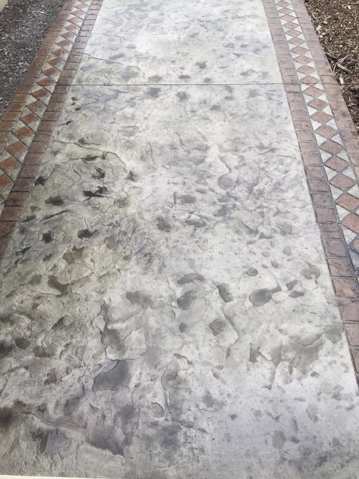 Stamped Concrete Walk