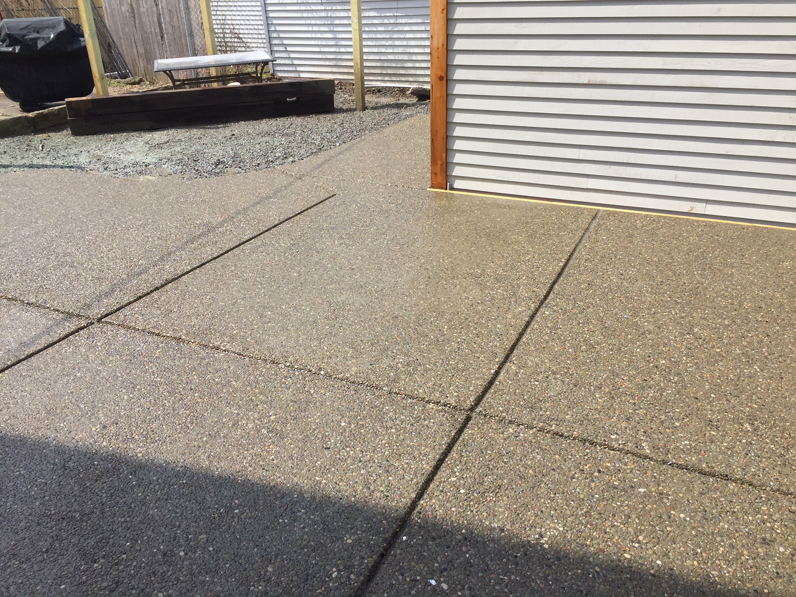 Exposed Aggregate Driveway