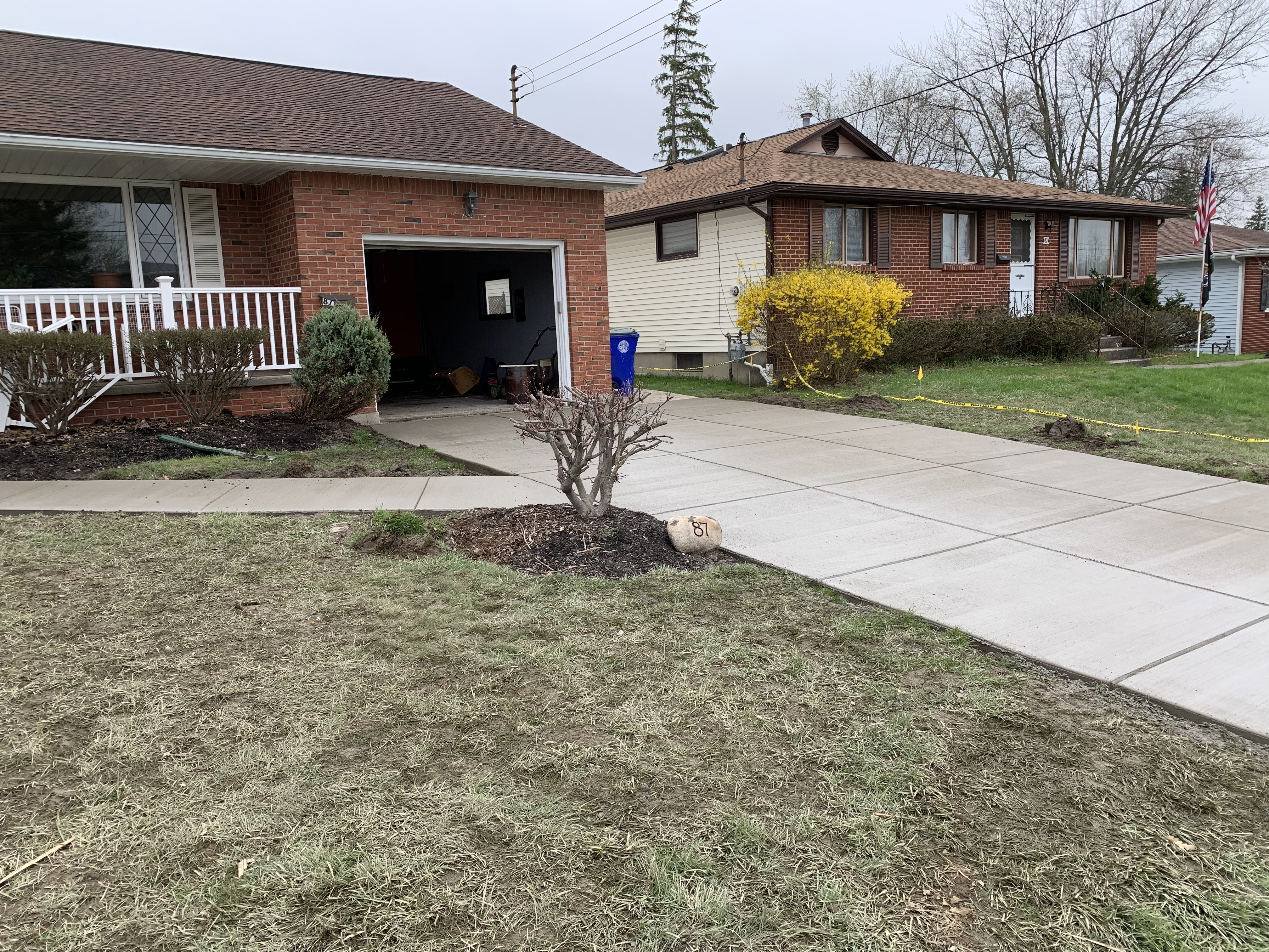 Driveway & Sidewalk